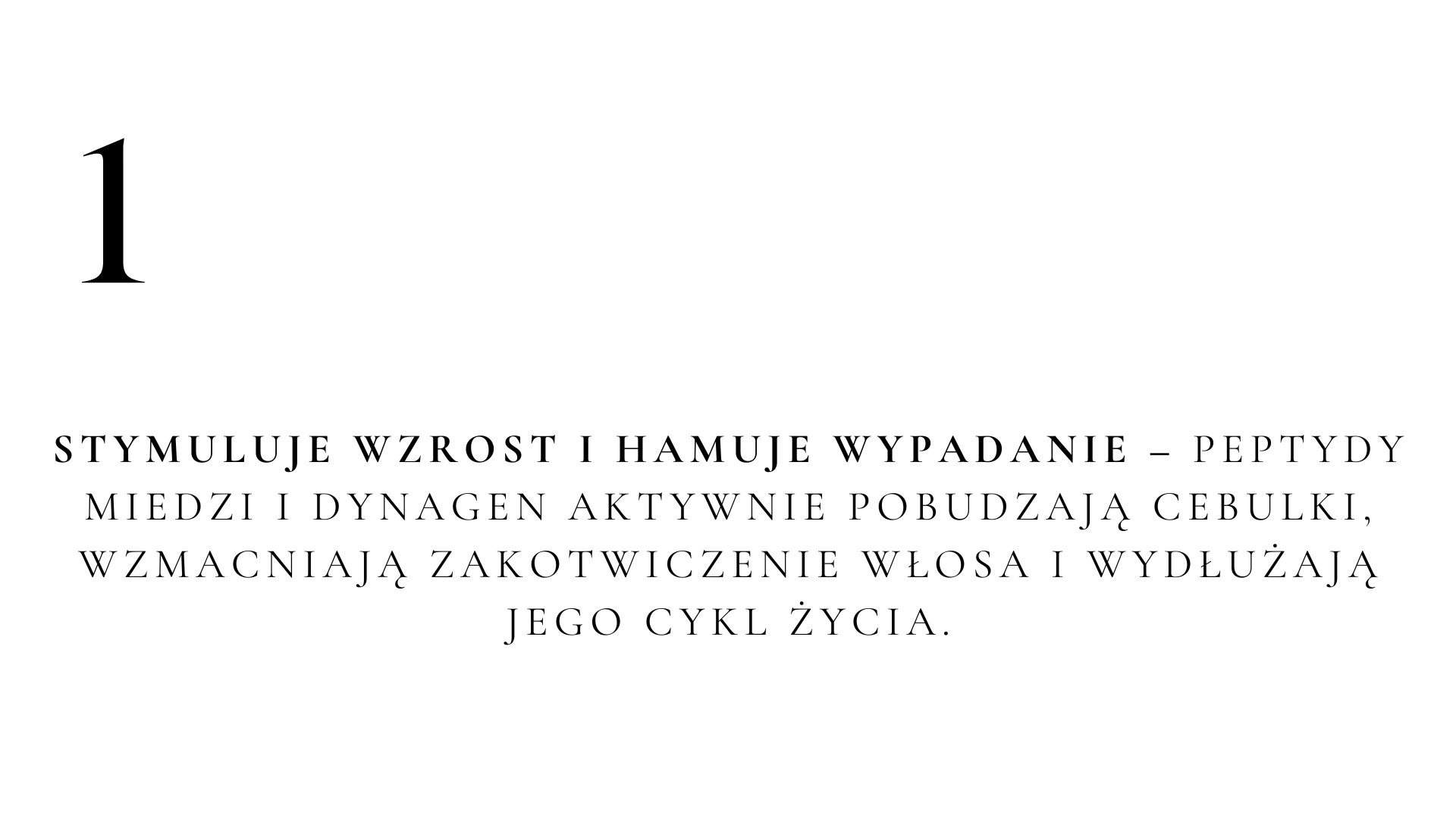 Wcierka do włosów z peptydami miesziowymi